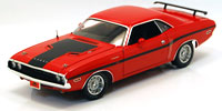 HIGHWAY 61 1/24 1970 DODGE CHALLENGER R/T RED 40th