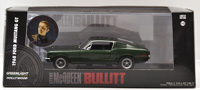 BULLITT - 1968 FORD MUSTANG GT w/McQueen FIGURE