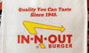 IN-N-OUT BURGER　LUNCH TOTE