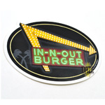 IN-N-OUT BURGER STICKER (NIGHT LIGHT)