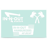 IN-N-OUT BURGER　CAR DECALS