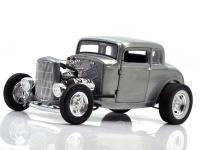 ACME 1:18  1932 FORD 5 WINDOW COUPE-HAMMERED STEEL