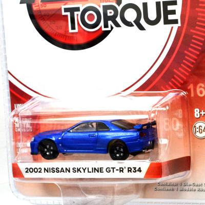 TOKYO TORQUE - 2002 NISSAN SKYLINE GT-R R34 (BLUE)