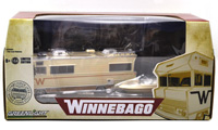 1973 WINNEBAGO CHIEFTAIN RV WITH BOAT & TRAILER