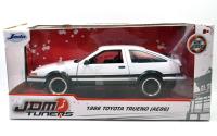 1/24  JDM TUNERS 1986 TOYOTA TRUENO (AE86) (WHITE)