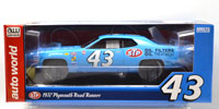 1972 PLYMOUTH ROAD RUNNER #43 RICHARD PETTY