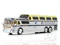 GM SCENICRUISER 4501 BUS "MICHAUD TRAILWAYS-BOSTON