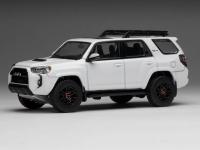 GCD DIECAST TALK EX 1/64-TOYOTA 4RUNNER TRD PRO(WH