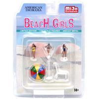  AMERICAN DIORAMA-1:64 FIGURES - BEACH GIRLS