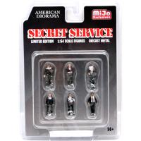AMERICAN DIORAMA-1:64 FIGURES - SECRET SERVICE