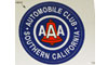SOUTHAERN CALIFORNIA AAA BUMPER STICKER (76mm)
