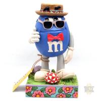 M&Ms EASTER BLUE WITH BOWTIE - JIM SHORE STATUE
