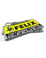 LICENSE FRAME & COMMERCIAL PLATE