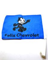CAR WINDOW FLAG(BLUE)