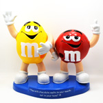 EURO LIMITED CANDY DISPENSER - YELLOW & RED