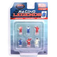 AMERICAN DIORAMA-1:64 FIGURES - RACING LEGENDS 2