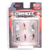 AMERICAN DIORAMA-1:64 FIGURES -FIGURES- CAR MEET 4