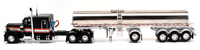 PETERBILT 379 W/QUAD-AXLE WALKER MILK TANK TRAILER