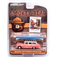 1955 CHEVROLET TOW-TEN TOWNSMAN w/ROOF & CANOE