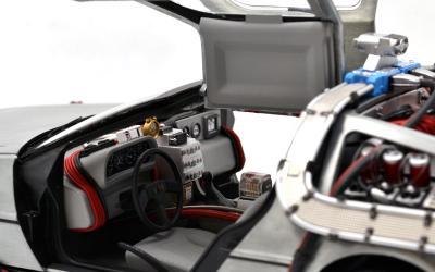 DELOREAN BACK TO THE FUTURE TIME MACHINE MR.FUSION