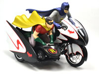 BATMAN CLASSIC TV SERIES BATCYCLE AND SIDECAR