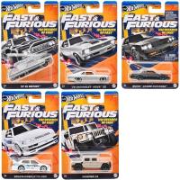 F&F THEMA ASST (DECADES)- 5 CARS SET