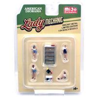 AMERICAN DIORAMA-1:64 FIGURES - LADY MECHANIC SET