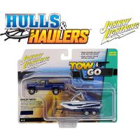 1985 TOYOTA SR5 PICKUP w/MALIBU SPEED BOAT TRAILER