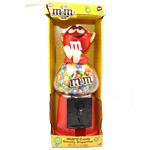M&Ms NOVELTY DISPENSER & COIN BANK (RED)