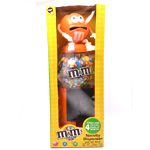 M&Ms NOVELTY DISPENSER & COIN BANK (ORANGE)