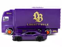 TARMAC WORKS DODGE CHALLENGER SRT HELLCAT W/TRANSP