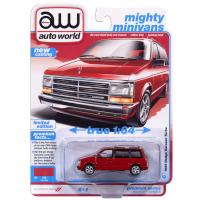 1989 DODGE CARAVAN TURBO (FLASH RED)