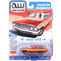 1964 FORD COUNTRY SQUIRE (POPPY RED)