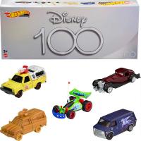 HOT WHEELS PREMIUM DISNEY 100 BUNDLE - 5CAR SET