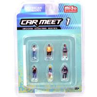 AMERICAN DIORAMA-1:64 FIGURES -CAR MEET 1