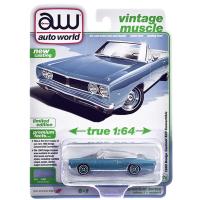 1968 DODGE CORONET 500 CONVERTIBLE (PATE BLUE POLY