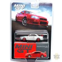 NISSAN SKYLINE GT-R(R34) V-SPEC (ACTIVE RED)CHASE