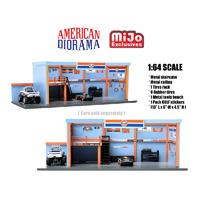 1:64 GARAGE DIORAMA W/(GULF)