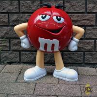 M&Ms CHARACTER CANDY STORE  DISPLAY FIGURE (RED)