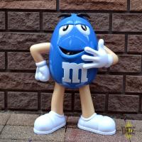 M&Ms CHARACTER CANDY STORE  DISPLAY FIGURE (BLUE)