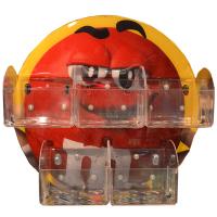 M&M ROUND DISPLAY (RED)