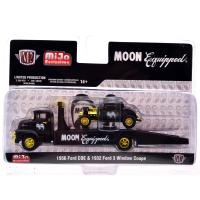 1956 FORD COE-1932 FORD 3 WNDOW COUPE-MOONEYES (CH