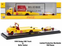 1958 DODGE COE TRUCK & BELLY TANKER (CHASE CAR)