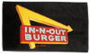 IN-N-OUT BURGER　BEACH TOWEL(BLACK)