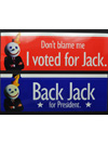VINTAGE BUMPER STICKER 2SET