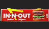 IN-N-OUT BURGER　VINTAGE BUMPER STICKER 1