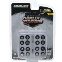 1/64 WHEELS AND TIRES PACK - DUALLY DRIVERS