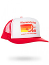 WIENERSCHNITZEL Dog on the Run Trucker (RED)