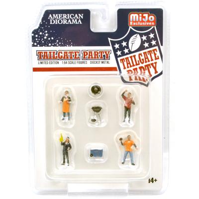 AMERICAN DIORAMA-1:64 FIGURES - TAILGATE PARTY
