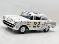 ACME 1:18 FIREBALL ROBERTS #22- 1957 CHEVY BEL AIR